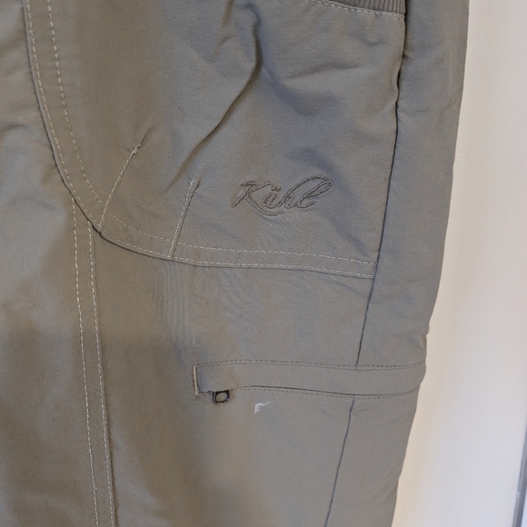 KUHL Women's Tan Insect Shield Hiking Camping Outdoor Nylon Capri Pants 14 - Picture 3 of 11